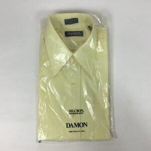 (NWT) Damon, Yellow Button down dress shirt